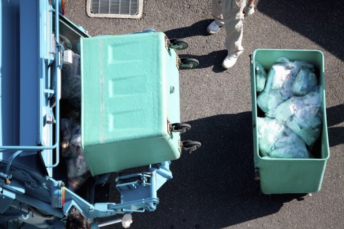 Professional muck away service team in action in Erith